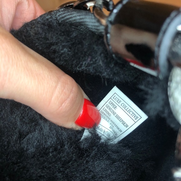 Australia Luxe Collective Furry Chain Boots - Picture 10 of 11